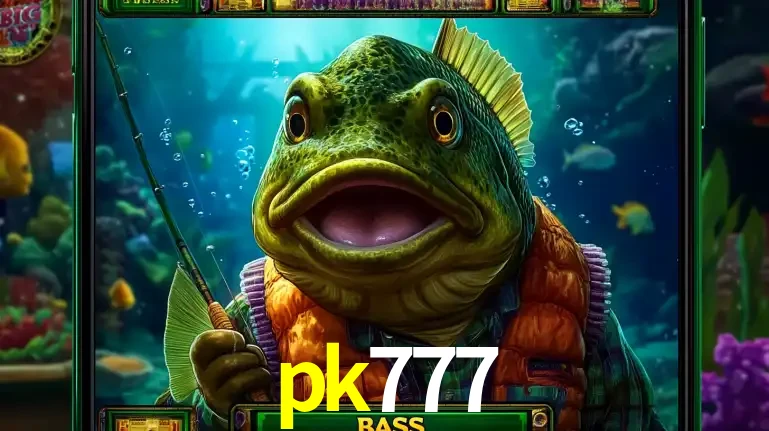 Personagem de peixe pescador do popular jogo de slot com tema de pescaria, uma das emocionantes opções de caça-níqueis para jogar e ganhar no cassino pk777.